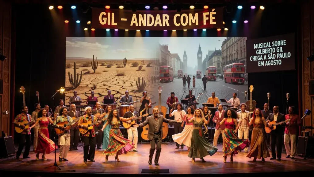 Musical sobre Gilberto Gil chega a São Paulo em agosto
