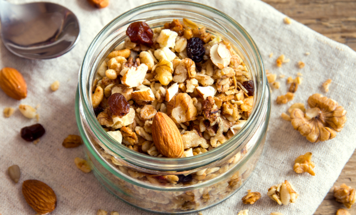 receita granola salgada